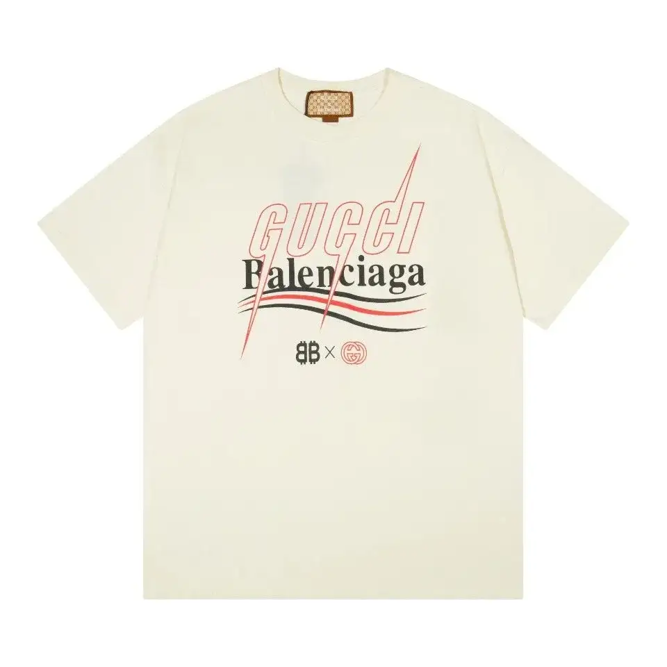 Balenciaga x Gucci Hacker Project Off-White T-Shirt