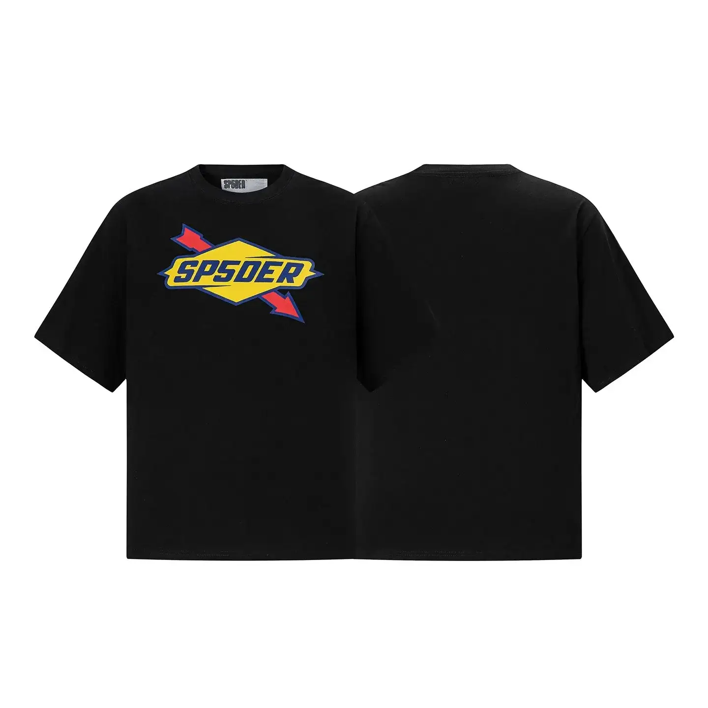 Sp5der Arrow Logo Tee Black