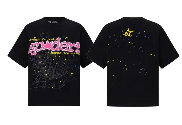 Sp5der Nevermind the Punk Web Tee Black