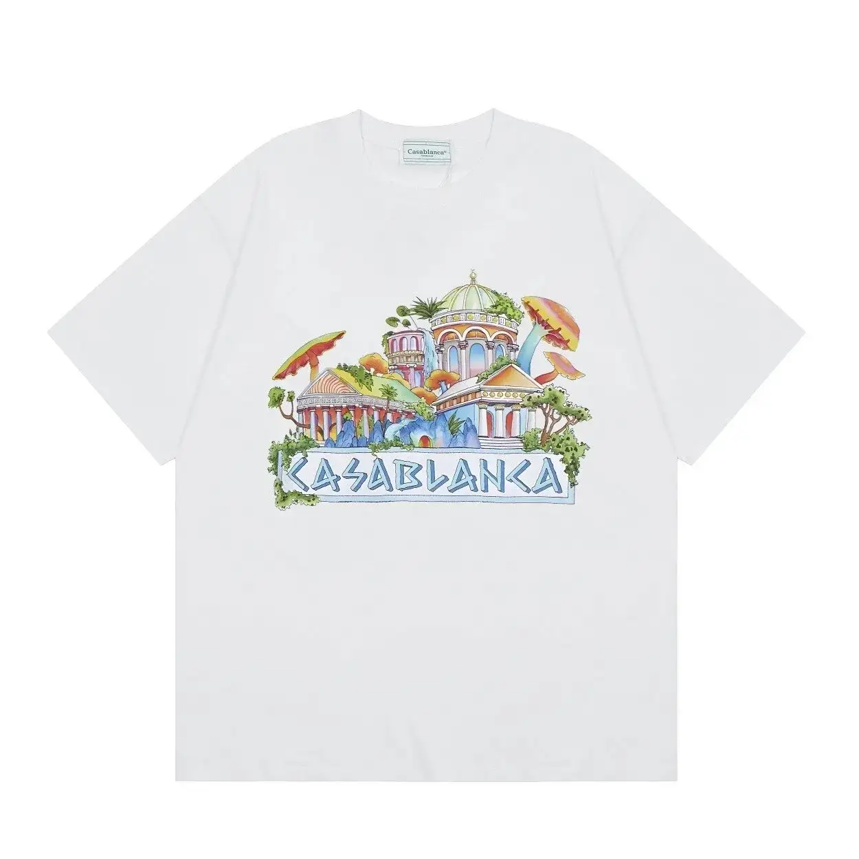 Casablanca Architectural Fantasy White T-Shirt