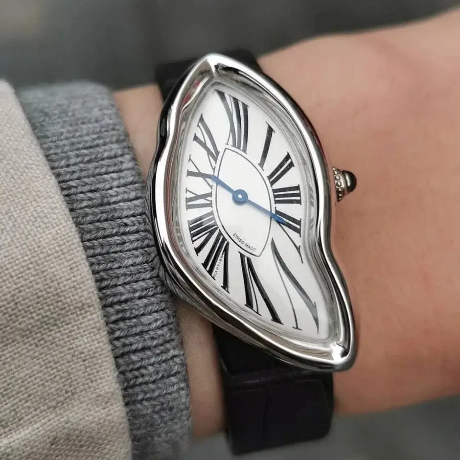 Cartier Libre Allongée Silver Watch
