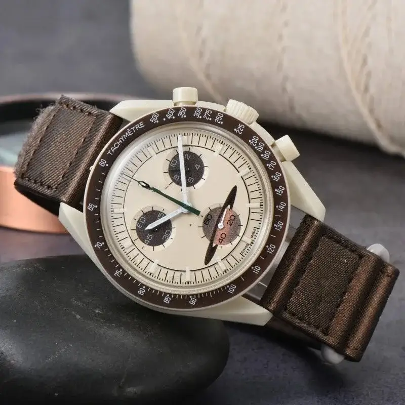 Swatch x Omega Bioceramic MoonSwatch Mission to Saturn