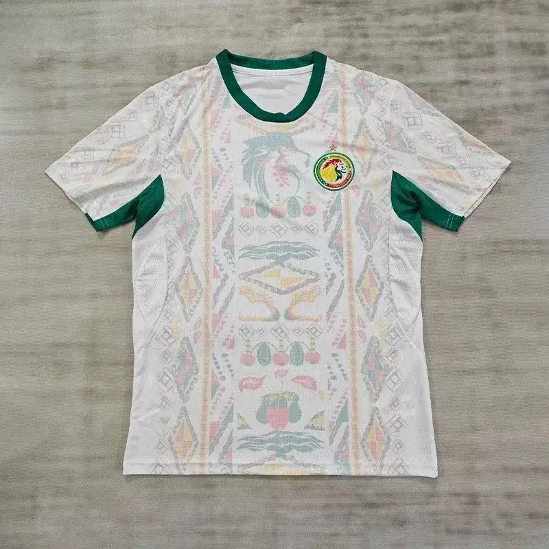 Adidas Senegal Home Jersey White Green