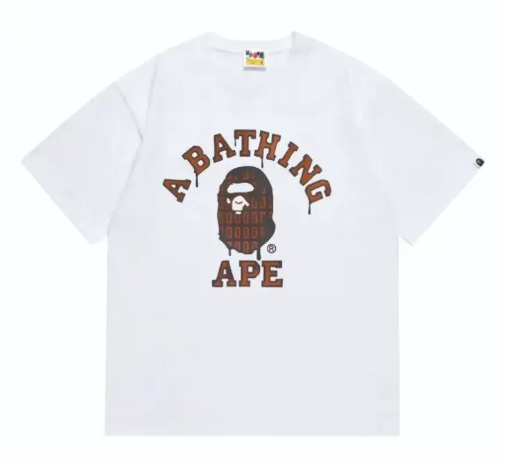 A Bathing Ape College Arch T-Shirt White