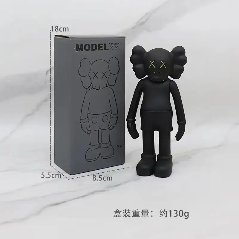 KAWS Companion Standing Figure Black