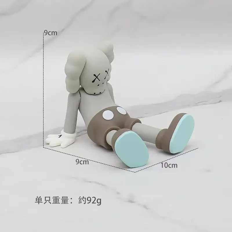 KAWS Holiday Figure Grey Brown Light Blue
