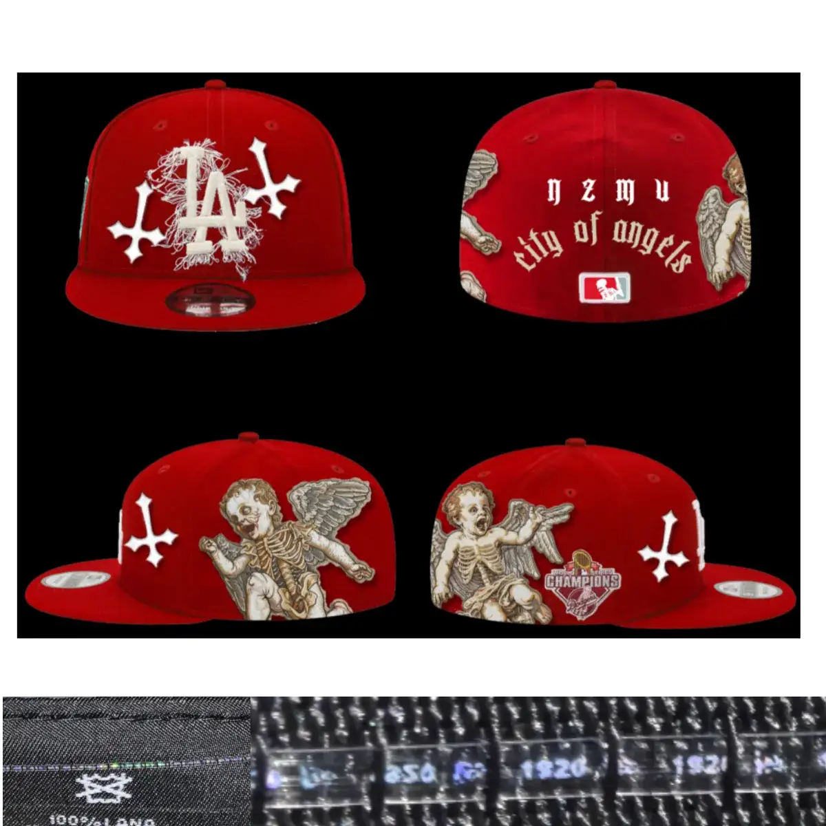 New Era Los Angeles Dodgers City of Angels Red Cap