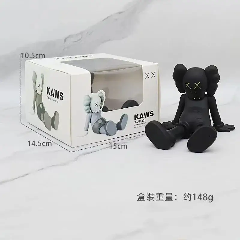 KAWS Resting Place Figure Black