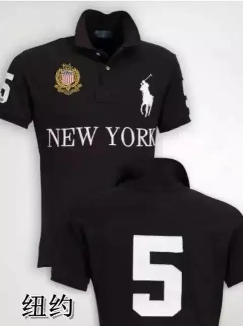 Ralph Lauren New York Polo Shirt Black