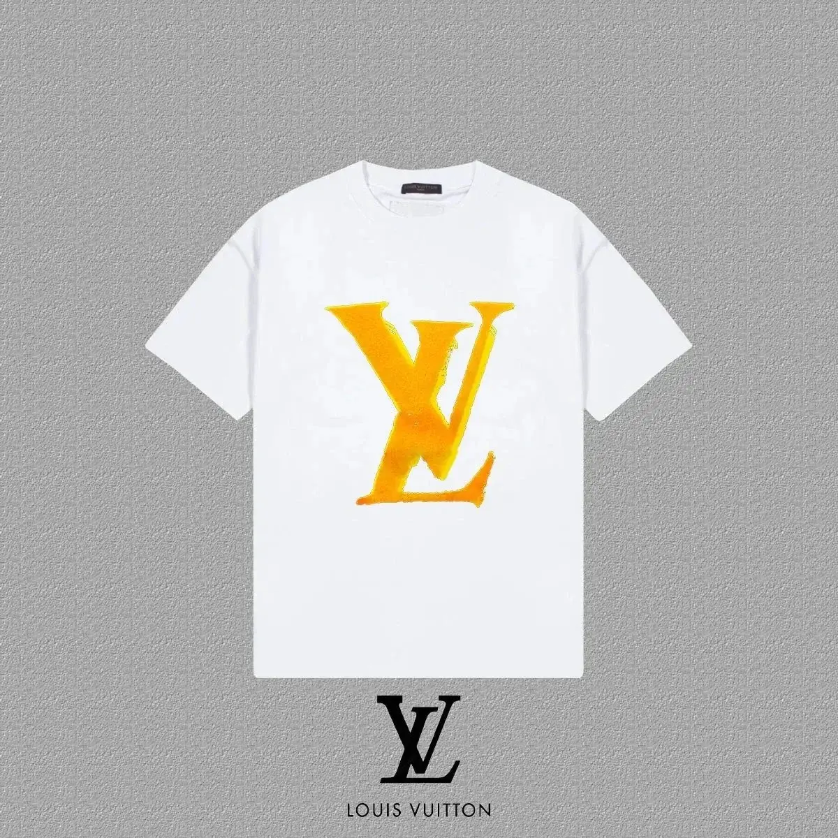 Louis Vuitton Giant LV Logo White T-Shirt