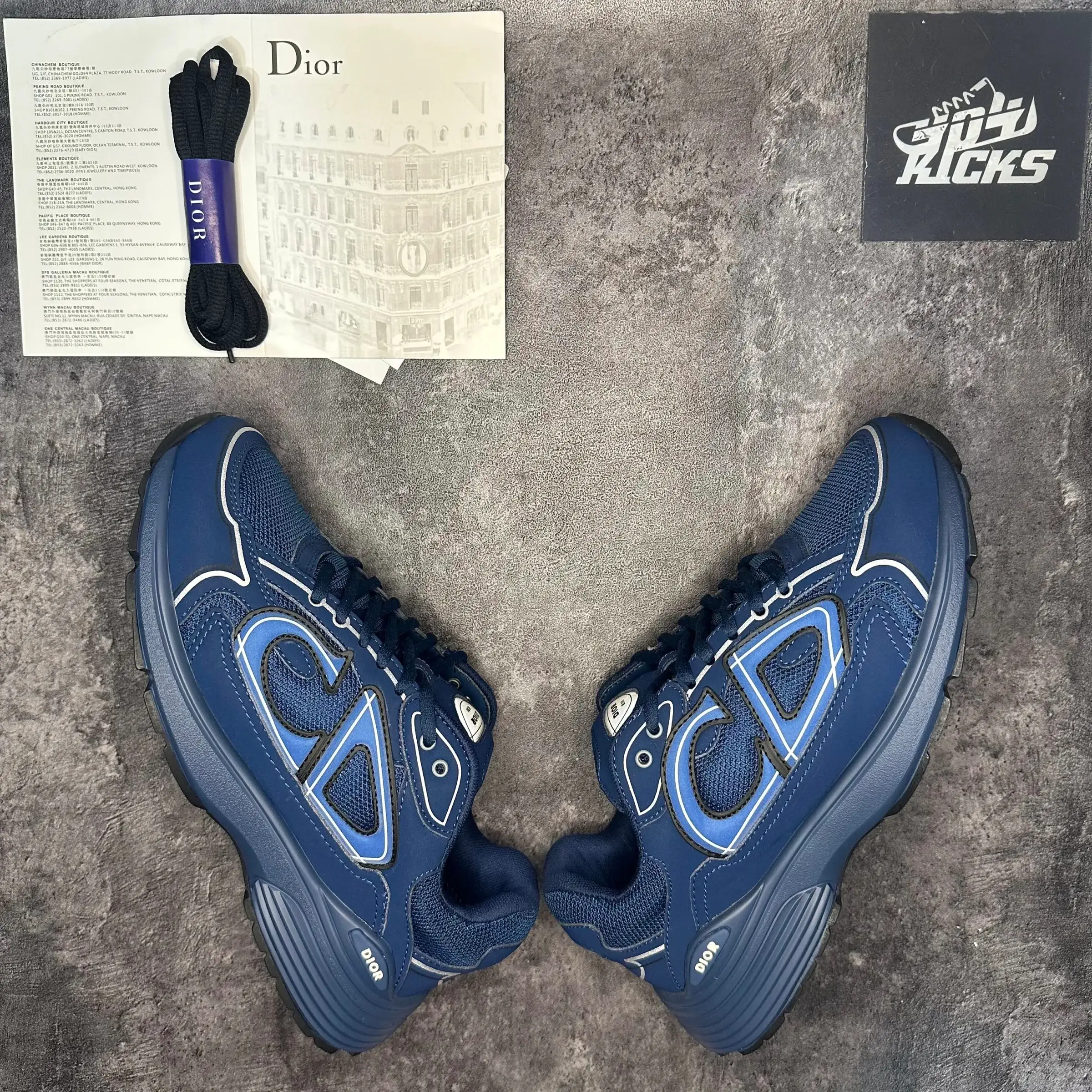 Dior B30 Sneaker Navy Blue