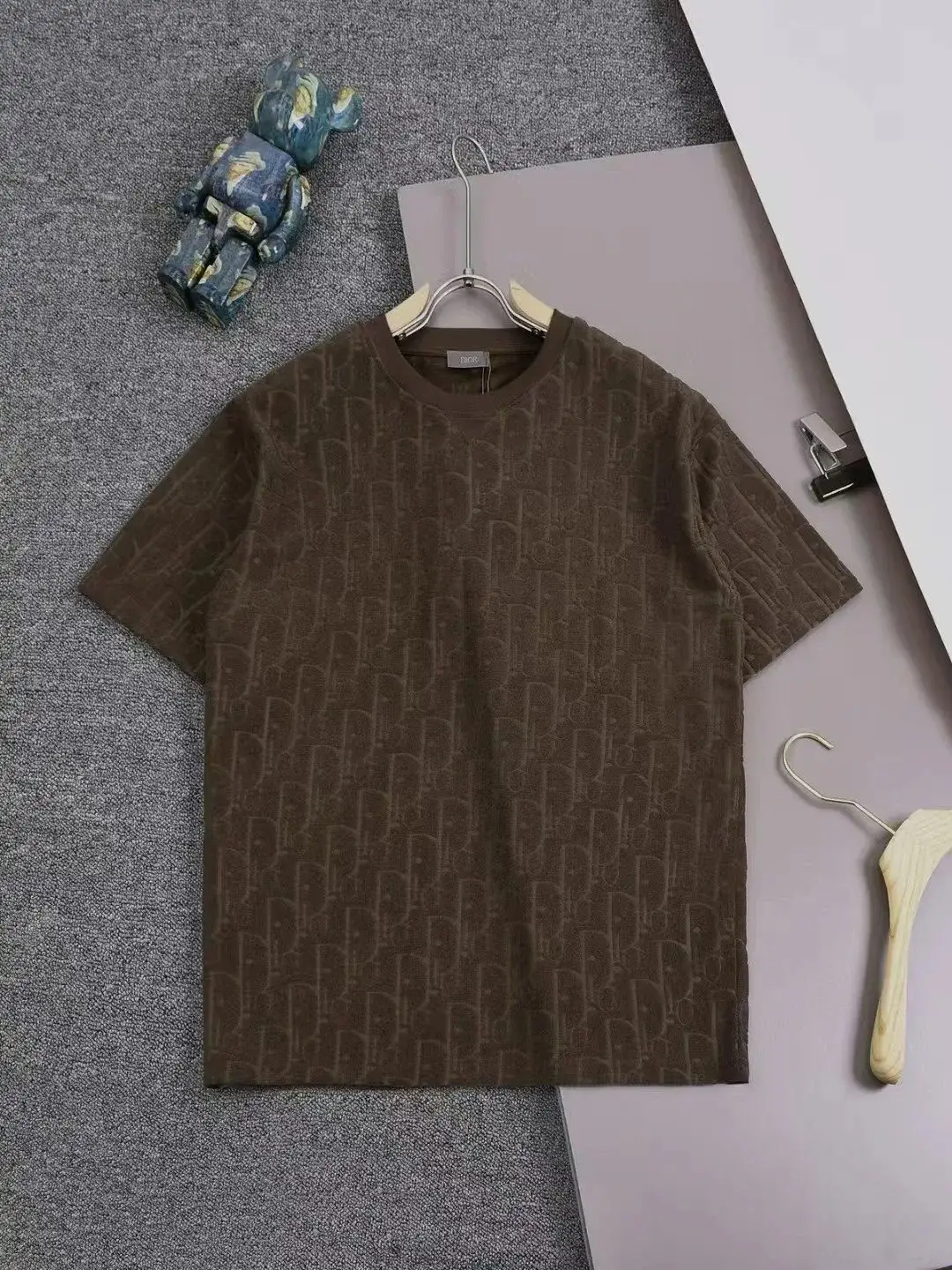 Dior Oblique Jacquard T-Shirt Khaki