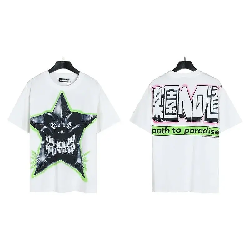 Hellstar Path to Paradise Star T-Shirt White