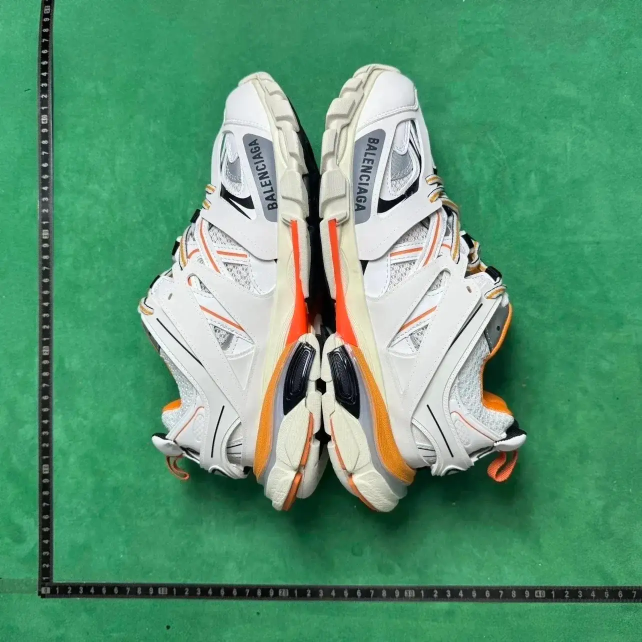 Balenciaga Track LED White Orange