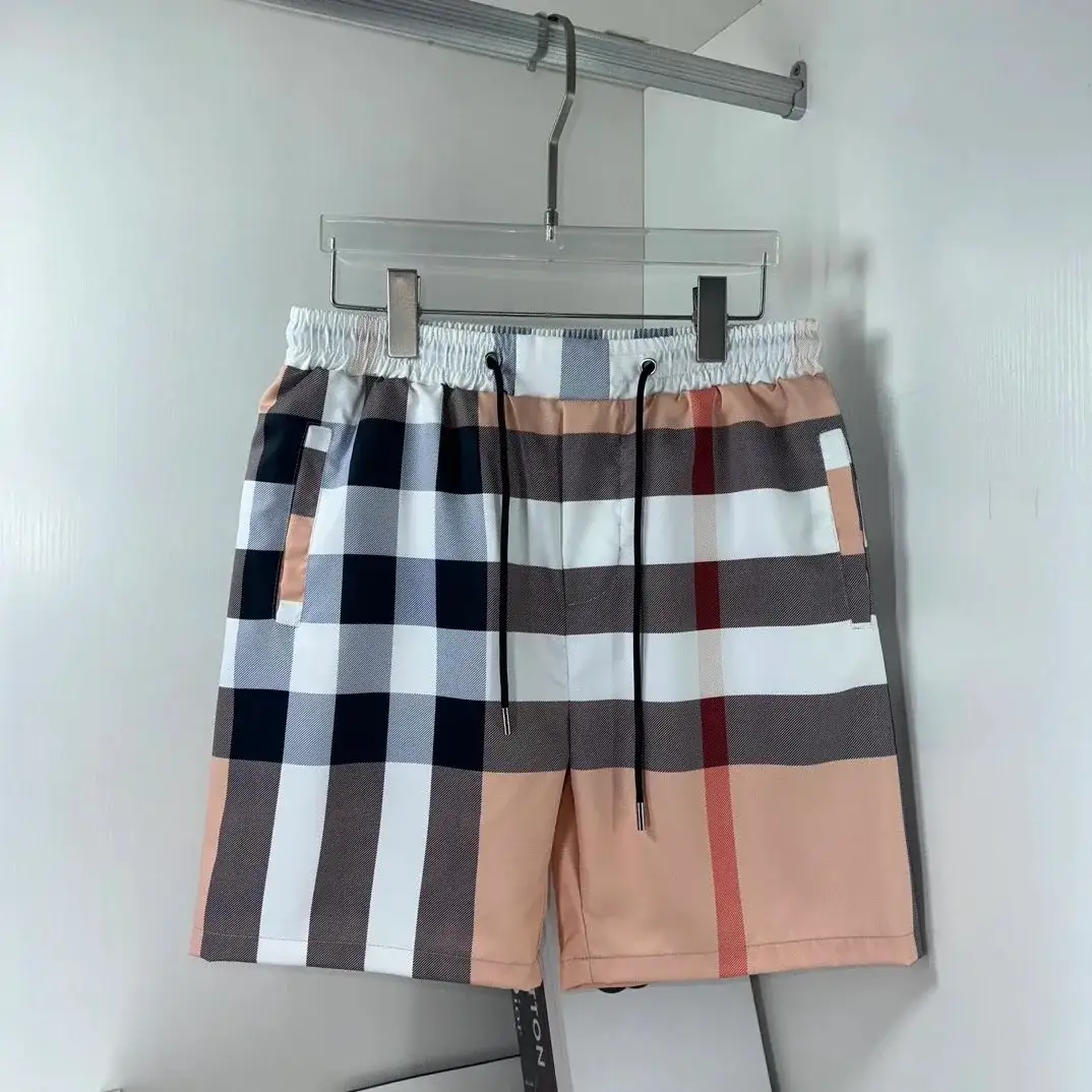 Burberry Check Swim Shorts Archive Beige