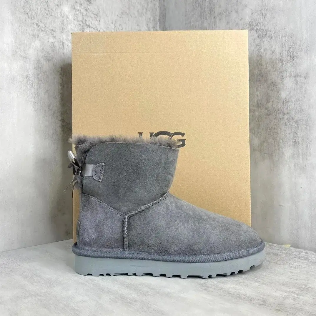 UGG Mini Bailey Bow II Grey