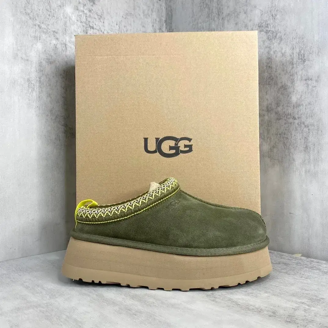 UGG Tazz Platform Slipper Burnt Olive