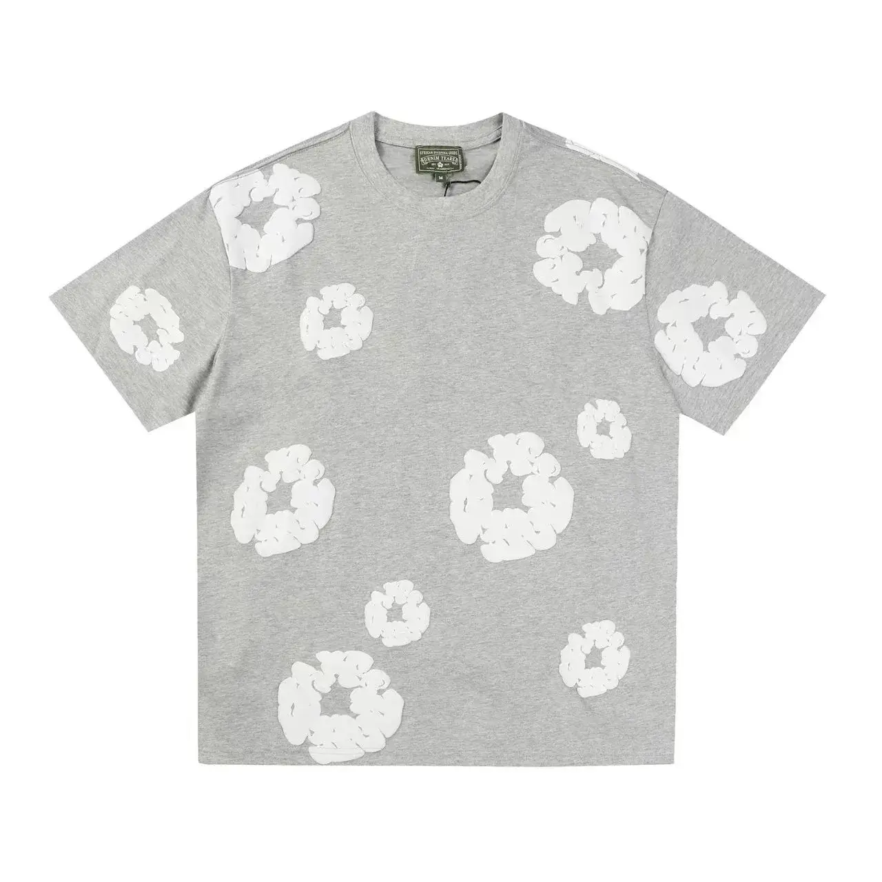Denim Tears The Cotton Wreath T-Shirt Heather Grey