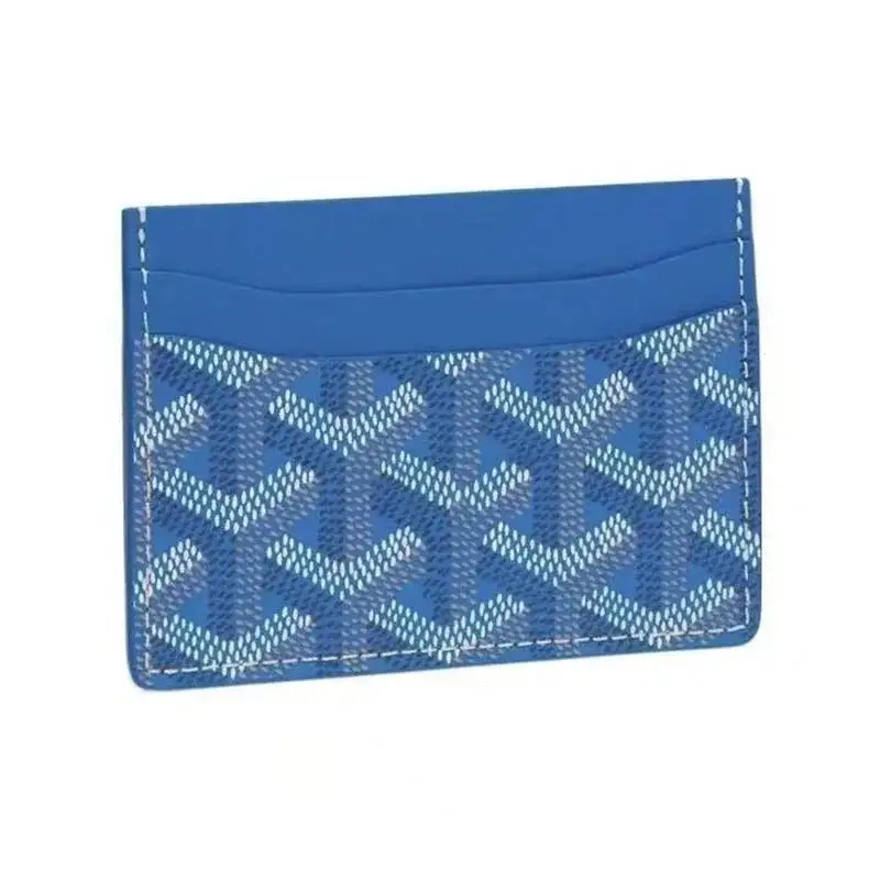 Goyard Saint Sulpice Card Holder Blue