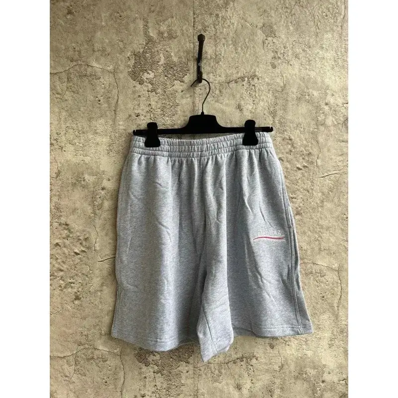 Balenciaga Political Campaign Shorts Grey
