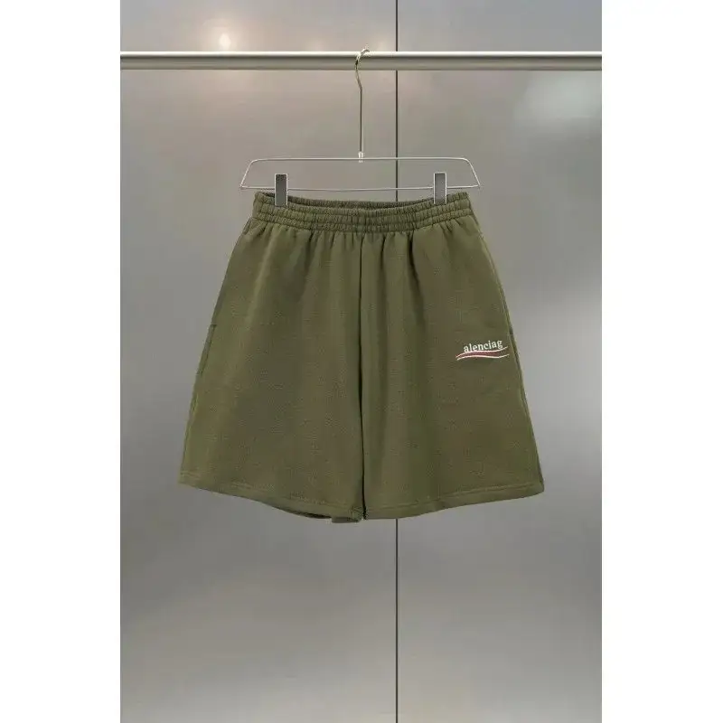 Balenciaga Political Campaign Shorts Military Green
