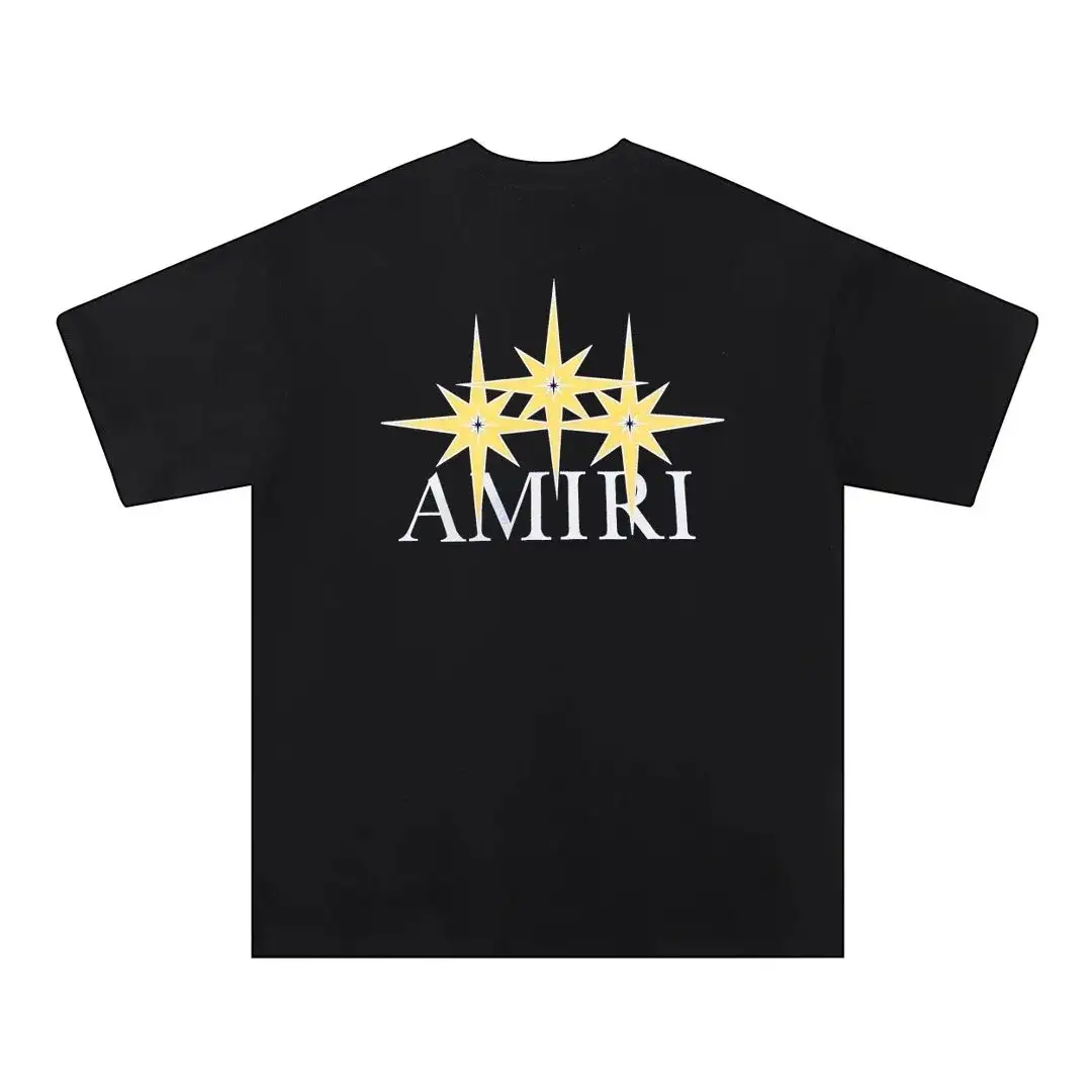 AMIRI Star Logo Black T-Shirt