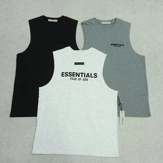 Fear of God Essentials Tank Top Dark Gray