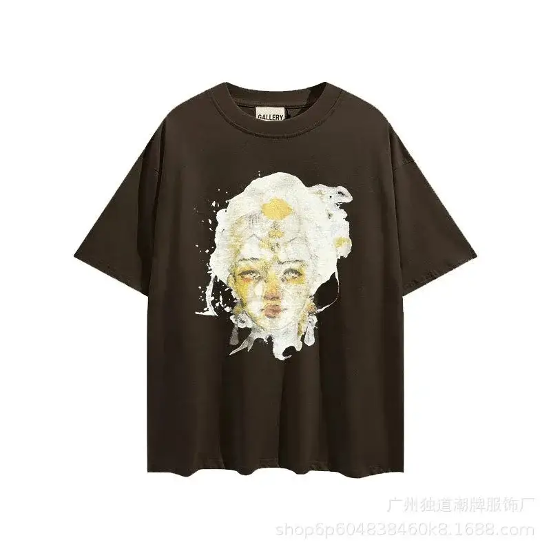 Gallery Dept. Goddess Statue T-Shirt Coffee