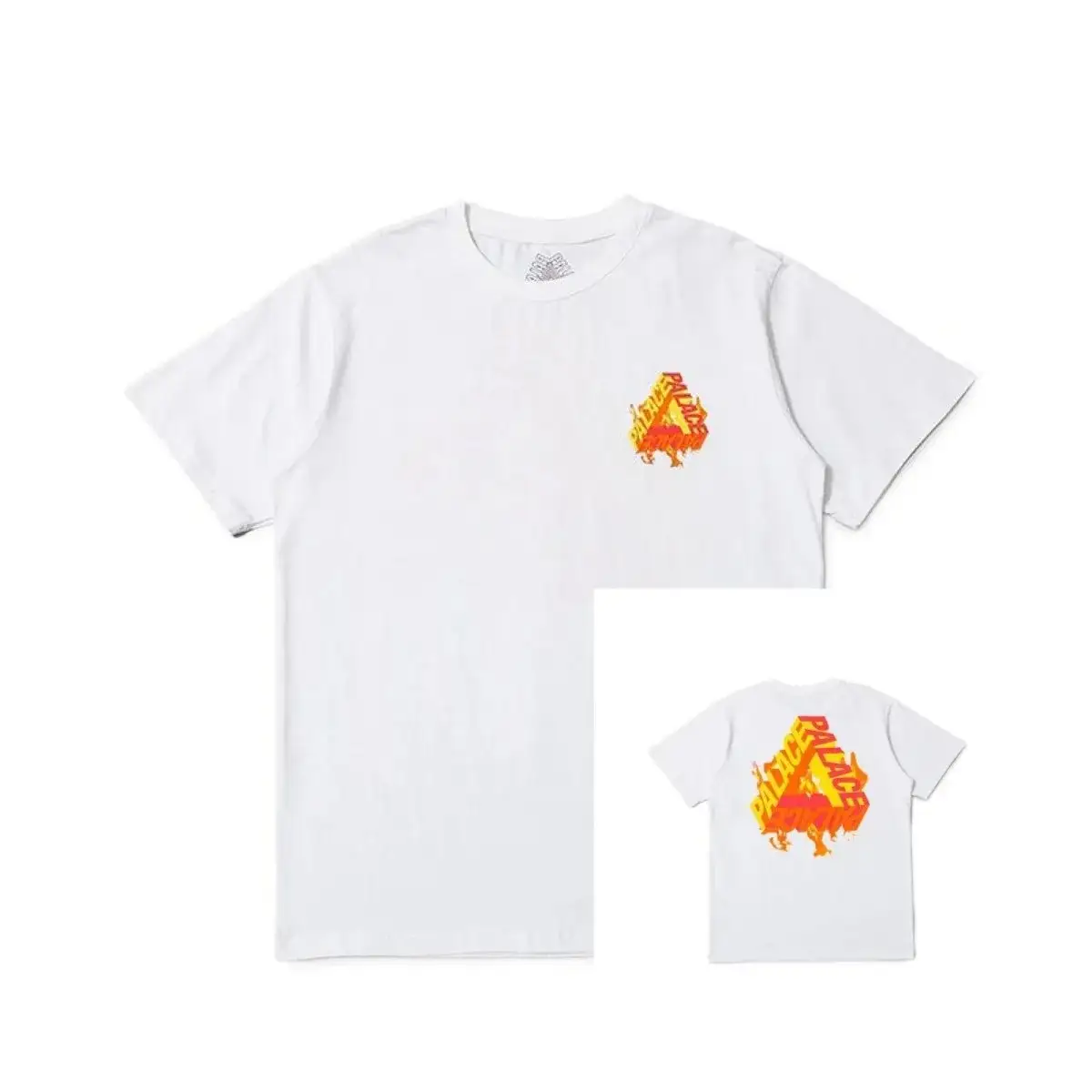 Palace Flame T-Shirt White