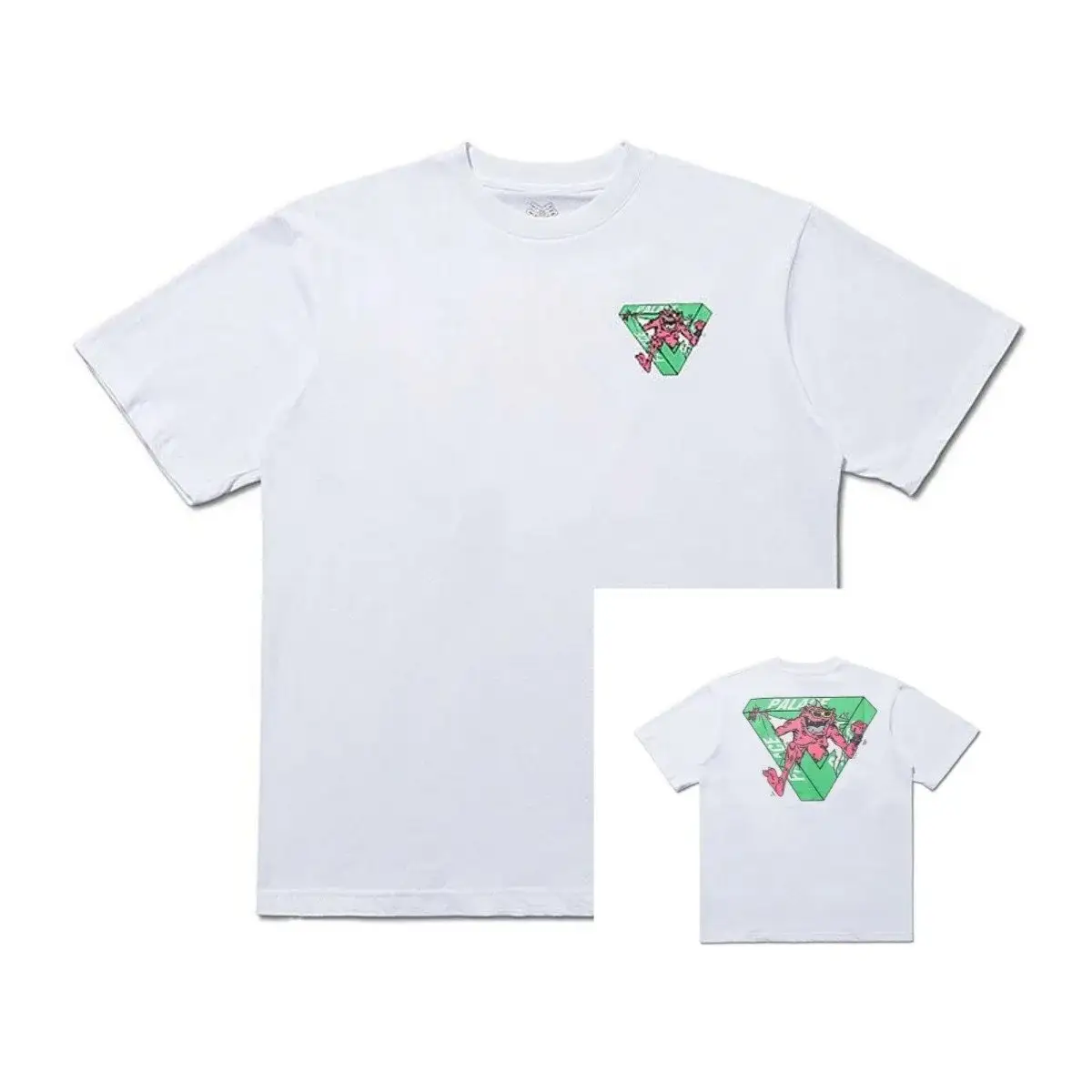 Palace Monster Tri-Ferg T-Shirt White