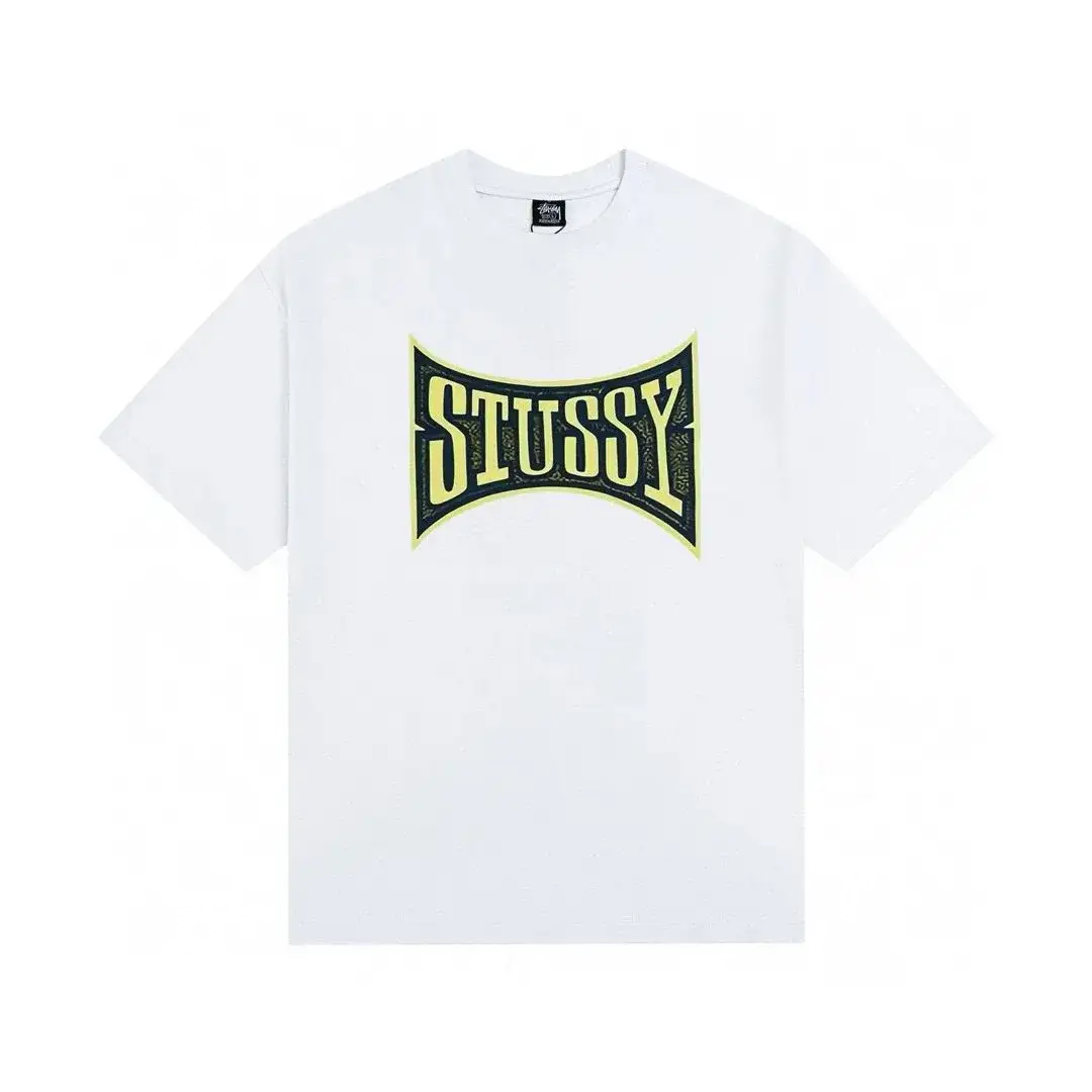 Stussy Arch Logo White Tee