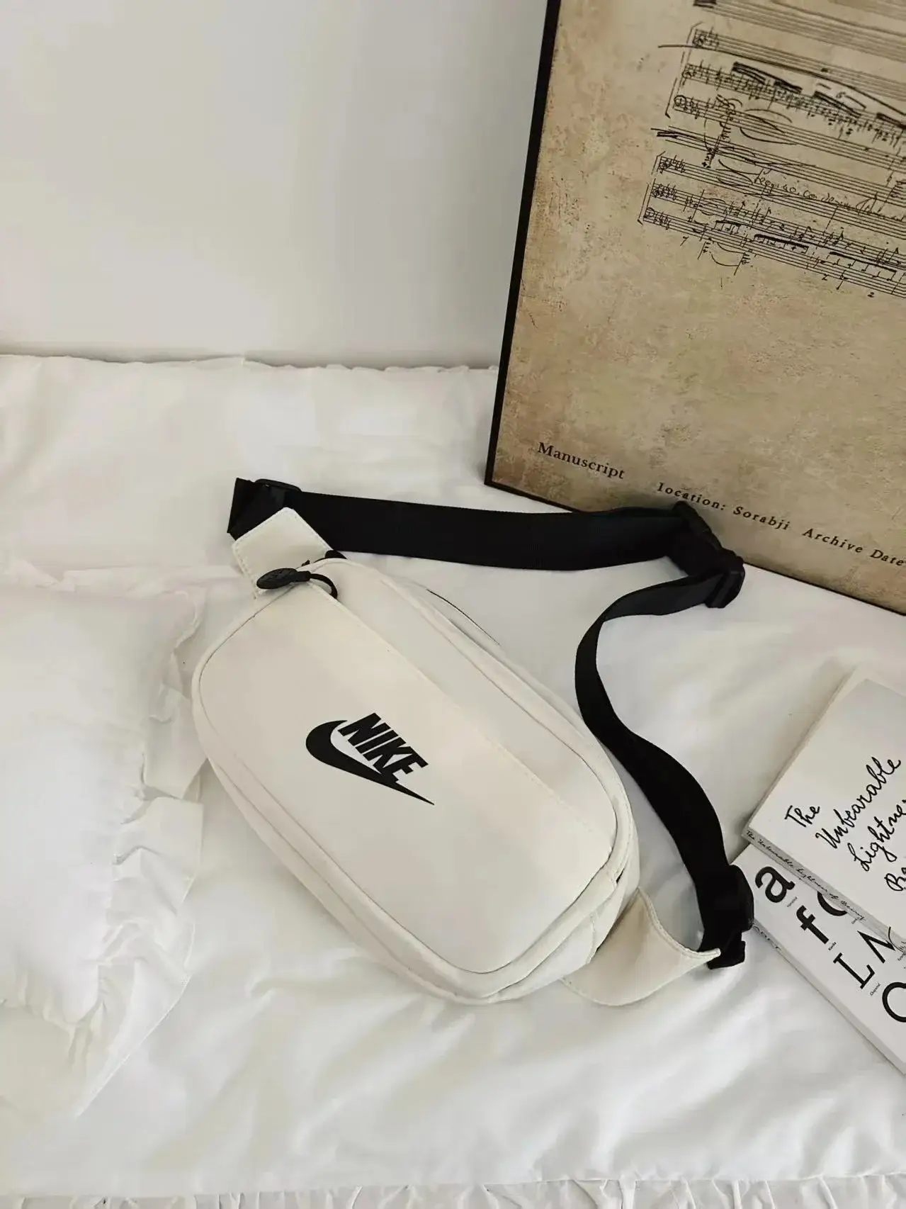 Nike Logo Belt Bag Off White