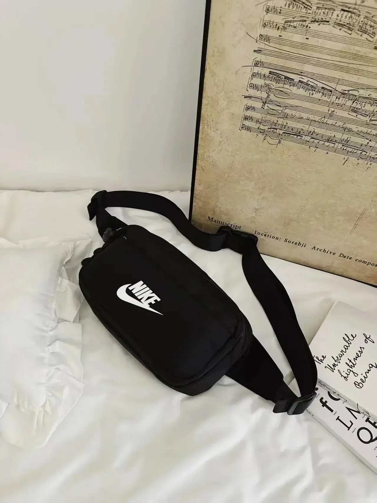 Nike Logo Belt Bag Black