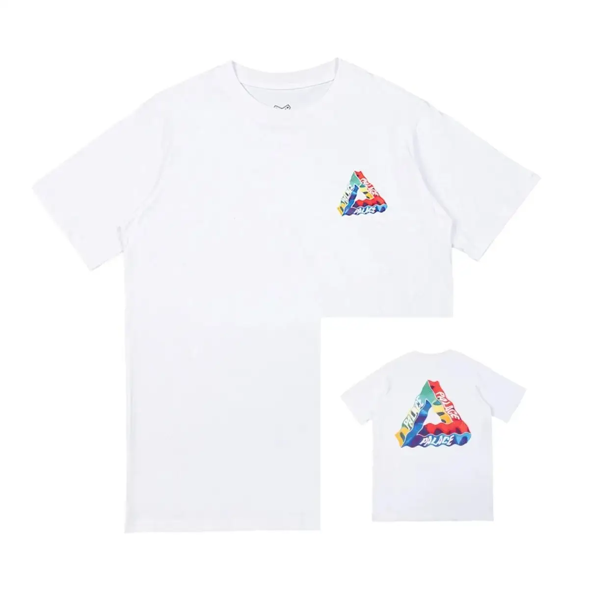 Palace Tri-Gradiant T-Shirt White