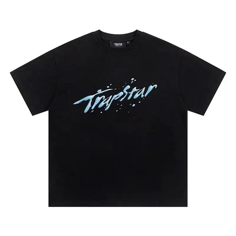Trapstar Script Logo Black Tee