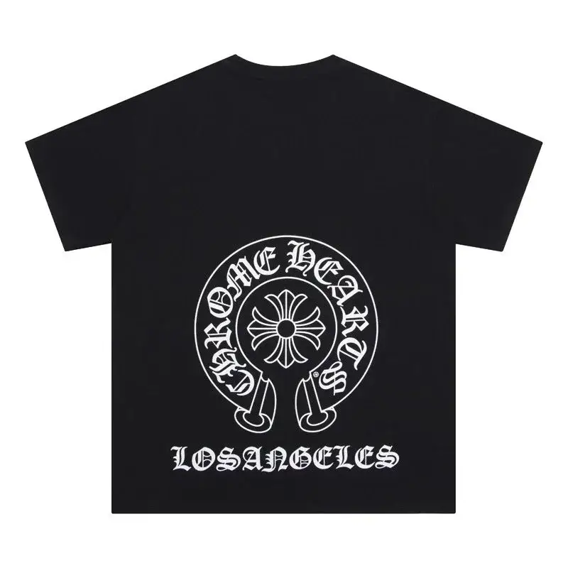 Chrome Hearts Los Angeles Horseshoe Black T-Shirt