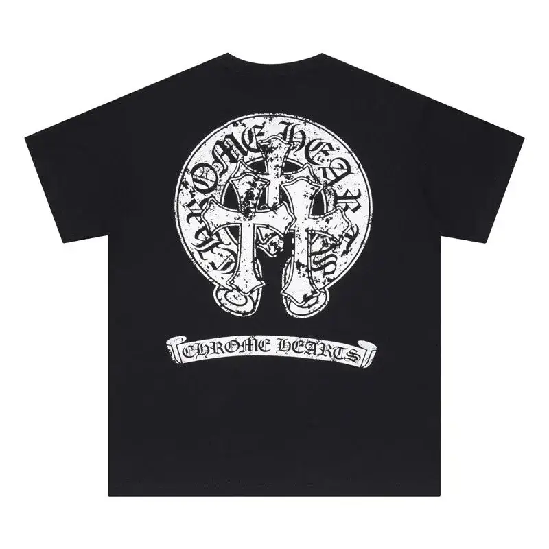 Chrome Hearts Cross Horseshoe Black T-Shirt