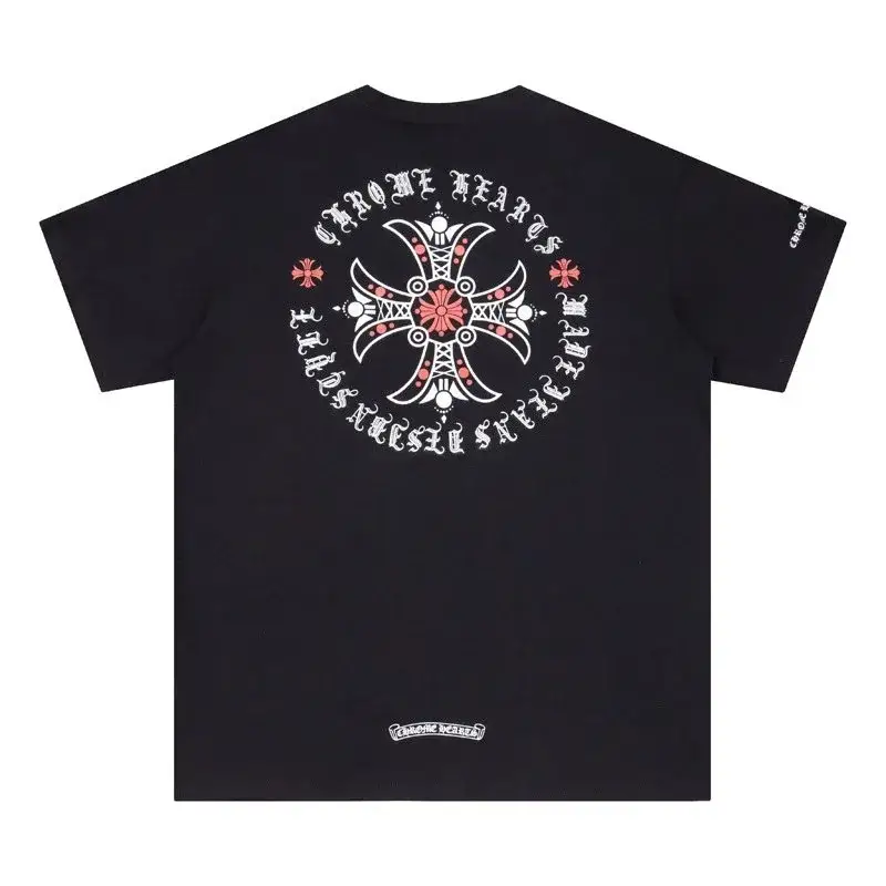 Chrome Hearts Cemetery Cross T-Shirt Black