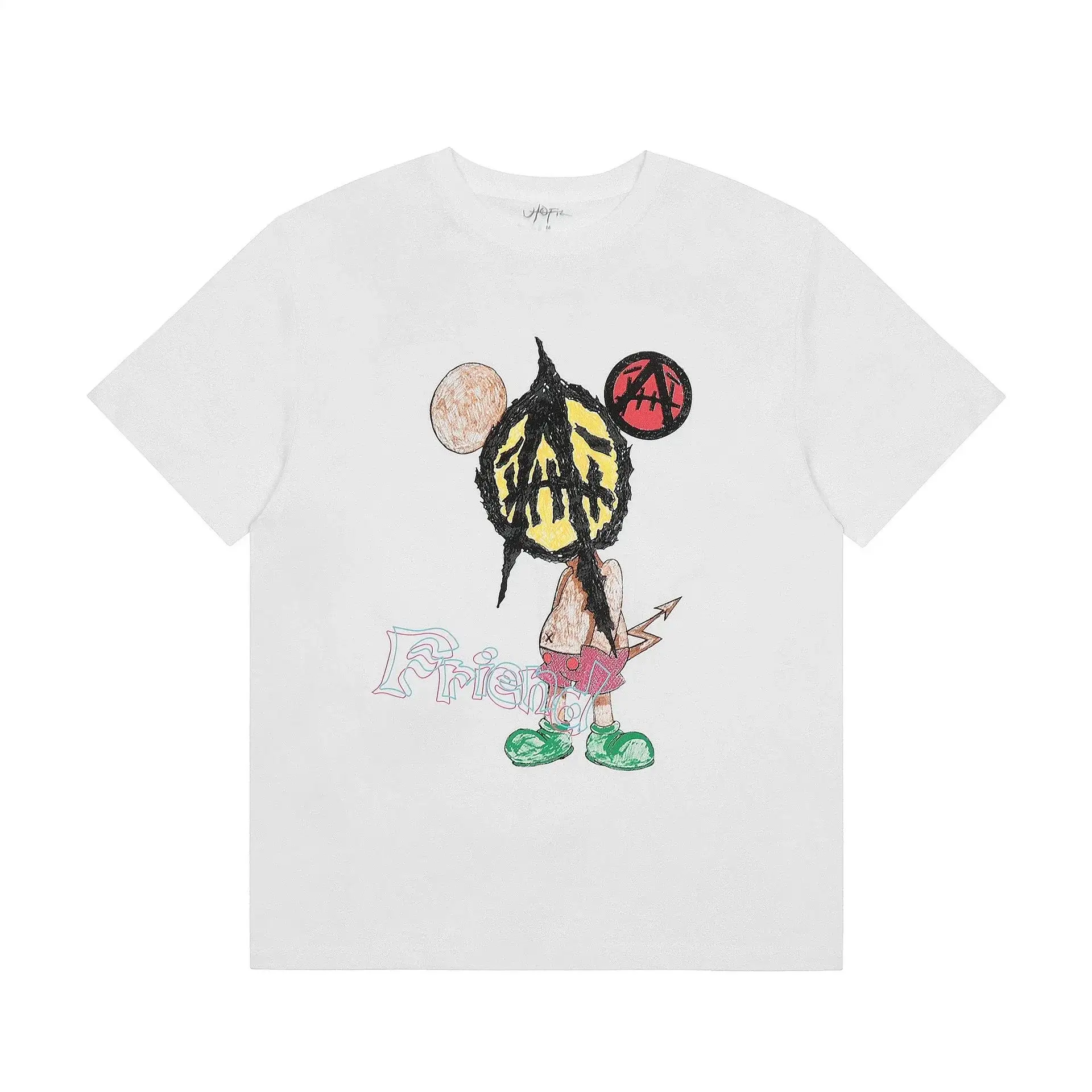 Travis Scott Cactus Jack Friend Graphic T-Shirt White