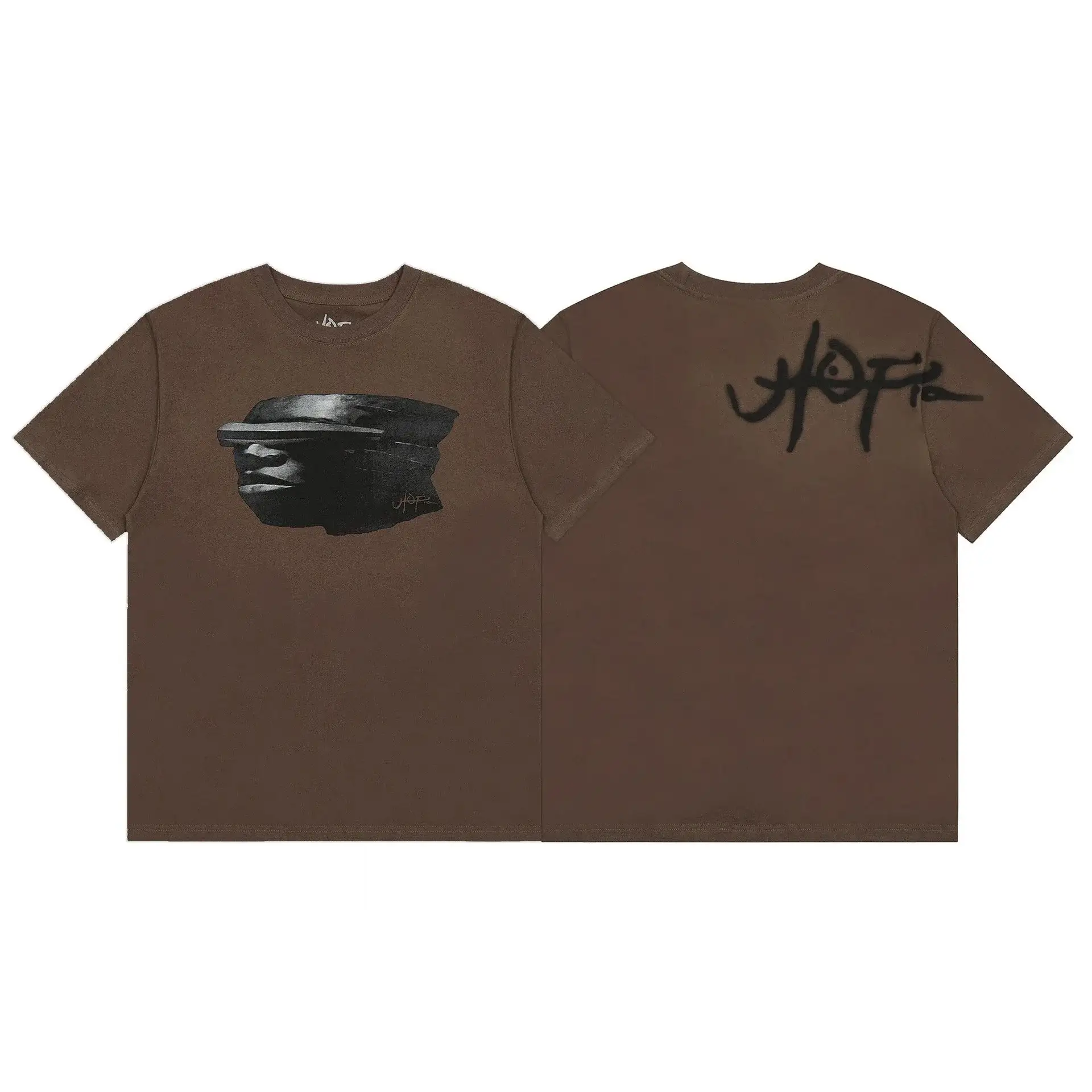 Travis Scott Cactus Jack Visor Brown T-Shirt