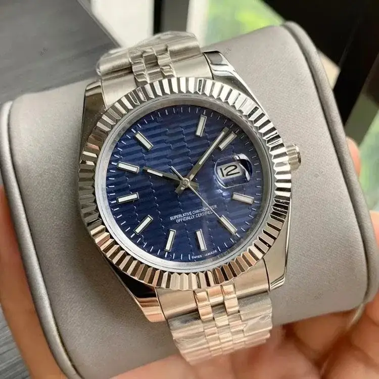 Rolex Datejust Blue Motif Dial