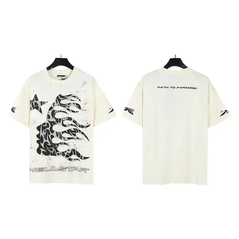 Hellstar Path to Paradise T-Shirt Cream