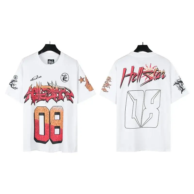 Hellstar 08 Sun T-Shirt White