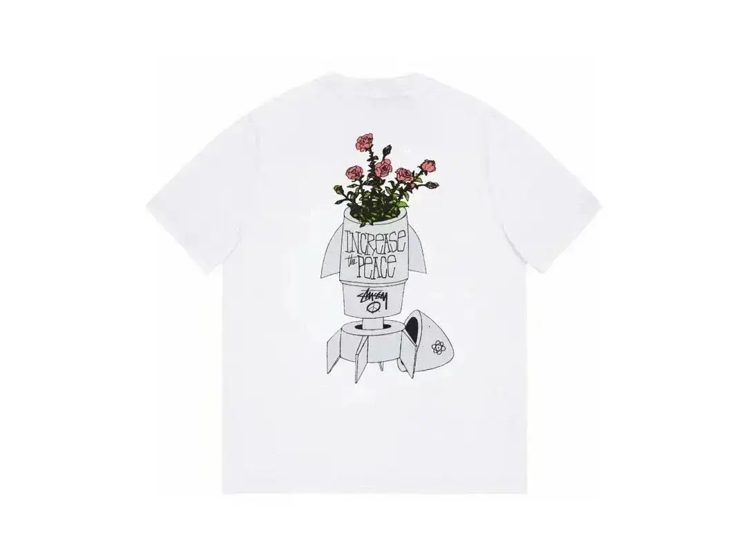 Stüssy Increase The Peace T-Shirt White