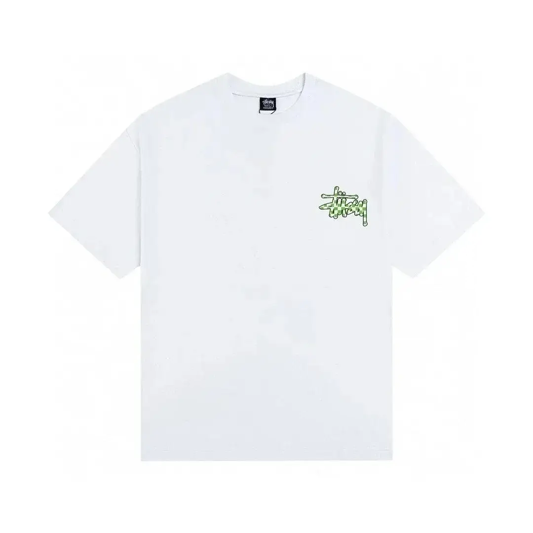 Stüssy Checkerboard Stock T-Shirt White
