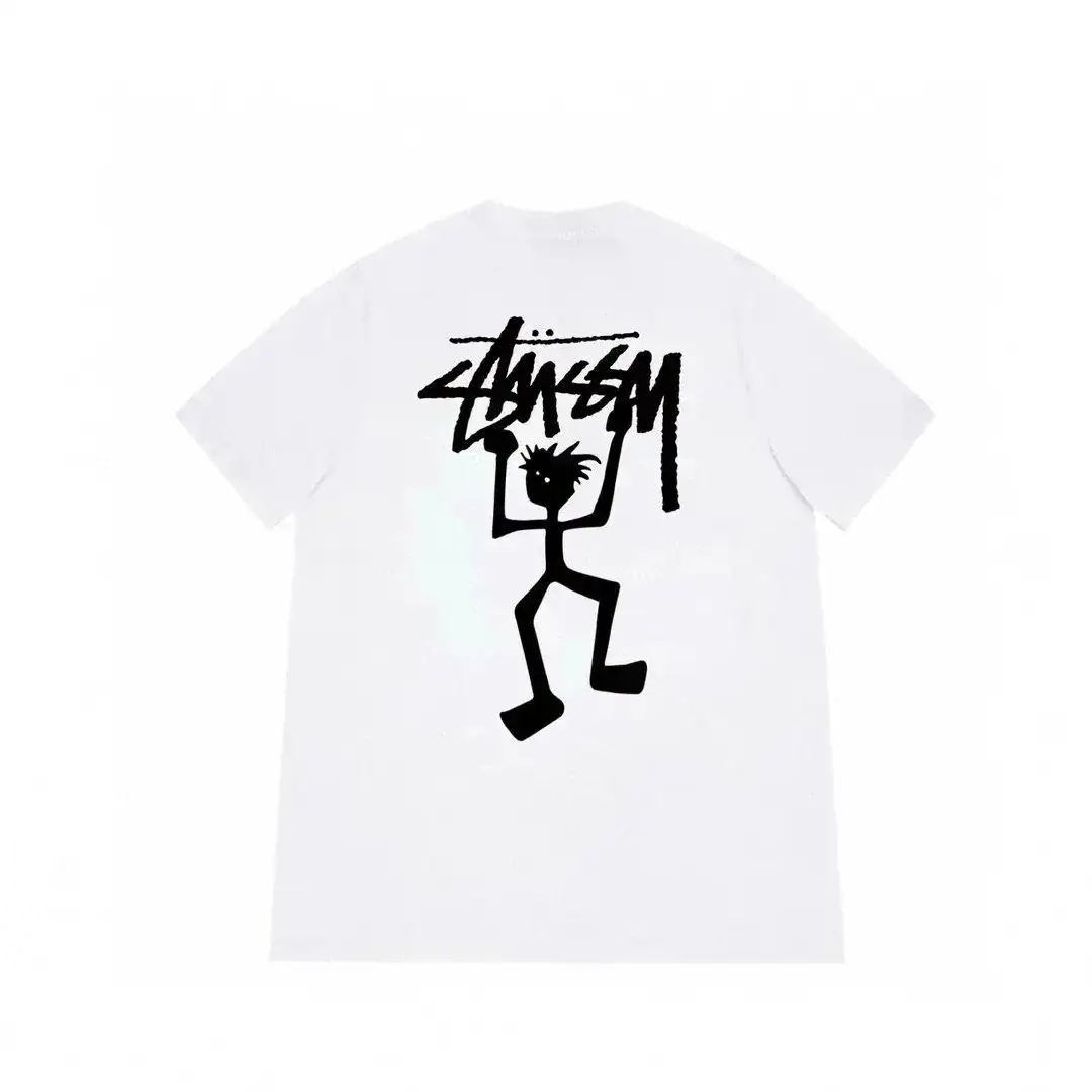 Stüssy Stick Figure T-Shirt White