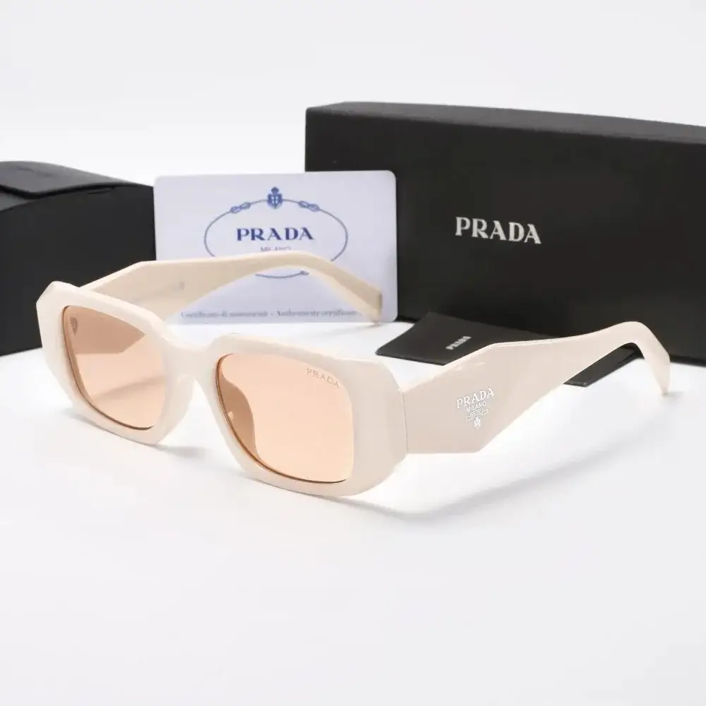 Prada Symbole PR 17WS Sunglasses Cream Peach