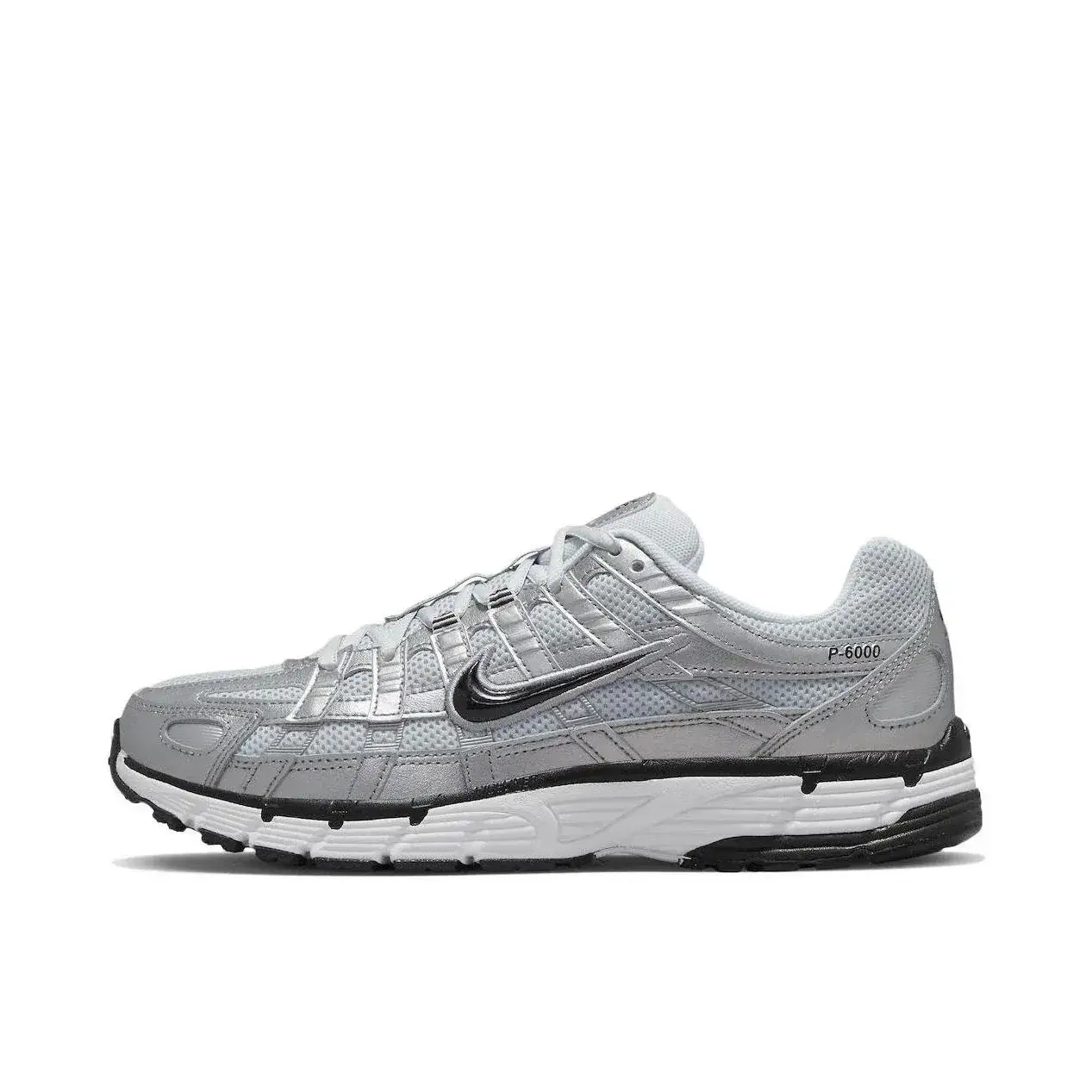 Nike P-6000 Metallic Silver Pure Platinum