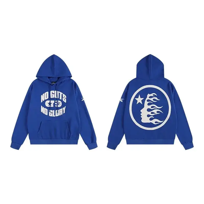 Hellstar No Guts No Glory Hoodie Blue