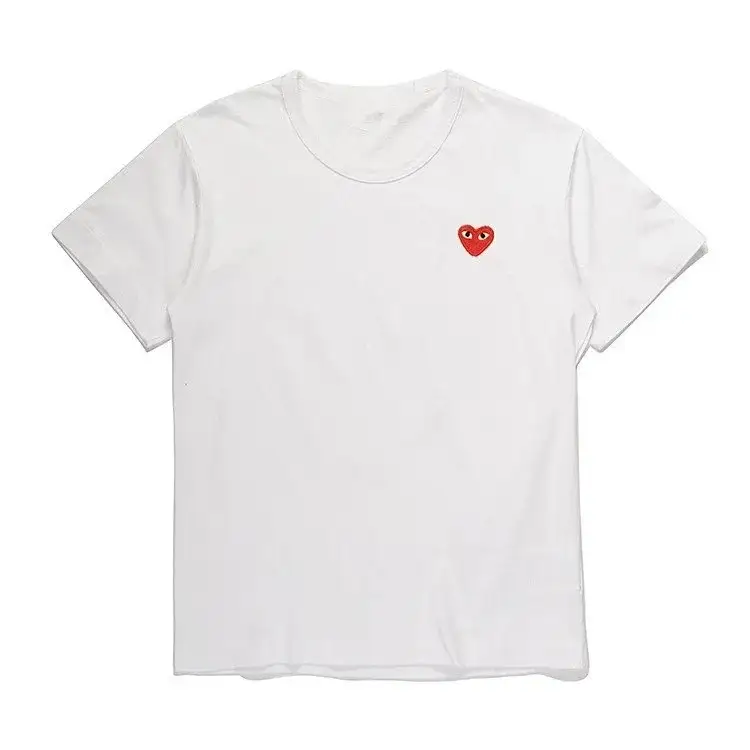 Comme des Garçons PLAY Red Heart T-Shirt White